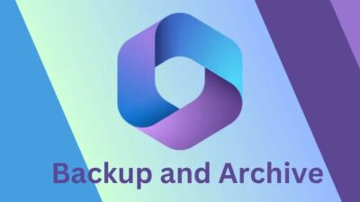backup and archive