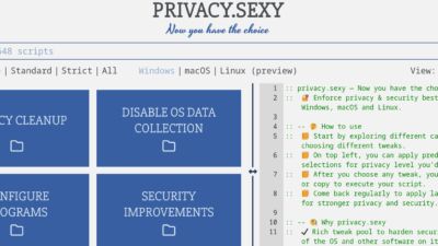 privacy sexy