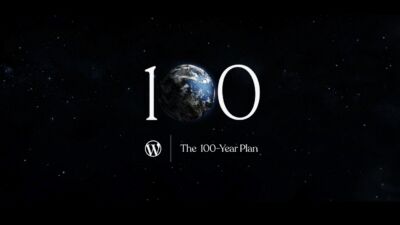 wordpress 100 year
