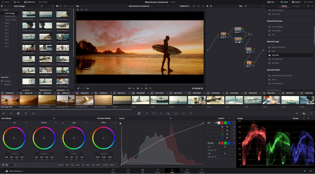 DaVinci Resolve 19.0.1 δωρεάν εφαρμογή παραγωγής βίντεο για ...