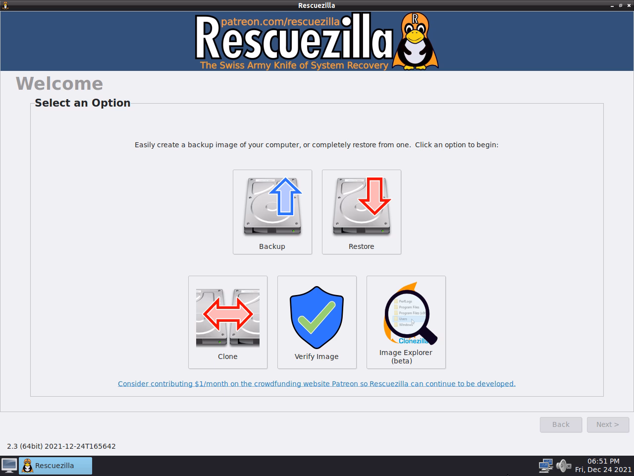 rescuezilla