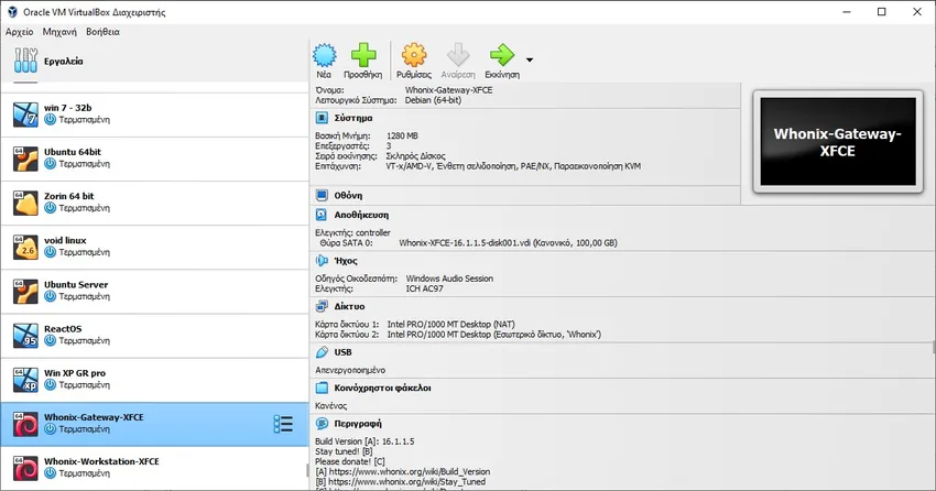 virtualbox inport whonix 3