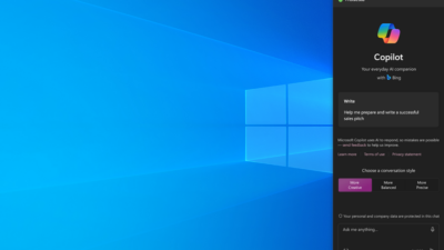 windows 10 desktop copilot