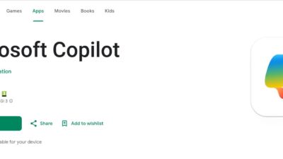 microsoft copilot play store