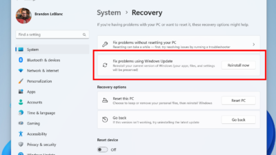 wu recovery option
