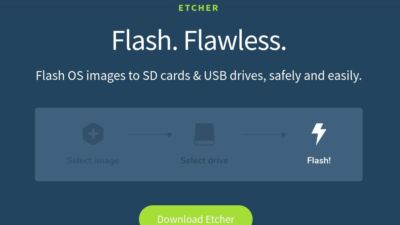 etcher balena