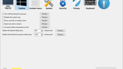 hidden windows 10 features taskbar