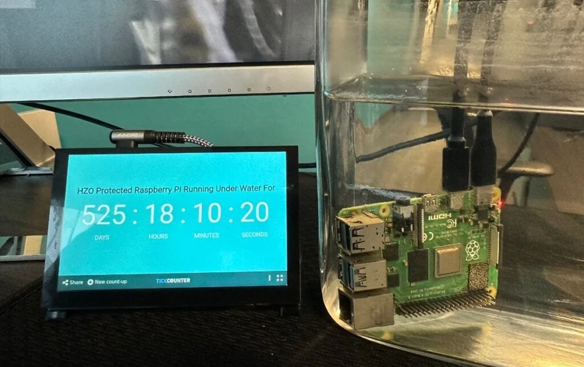 raspberry pi 4 water