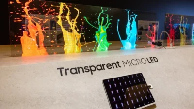 samsung ces 2024 transparent microled