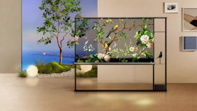 transparent lg tv