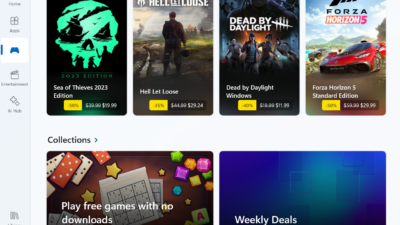 collections in microsoft store
