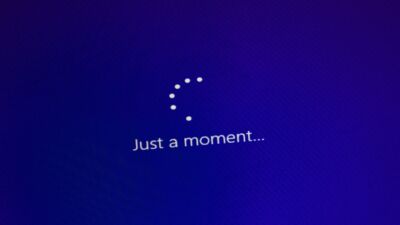 windows update just a moment